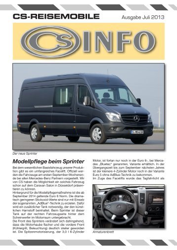 CS-Info 07/2013 - CS-Reisemobile