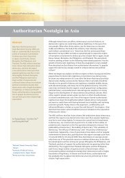 Authoritarian Nostalgia in Asia - Academia Sinica