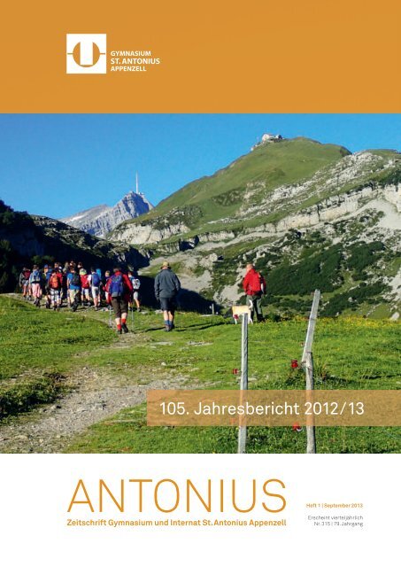 Jahresbericht 2012/13 (pdf) - Gymnasium St. Antonius Appenzell