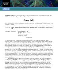Corey Kelly successfully defended his M.Sc. thesis - Department of ...
