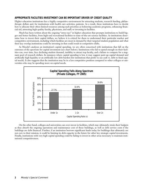 Capital Investments for Higher Education Institutions - NACUBO