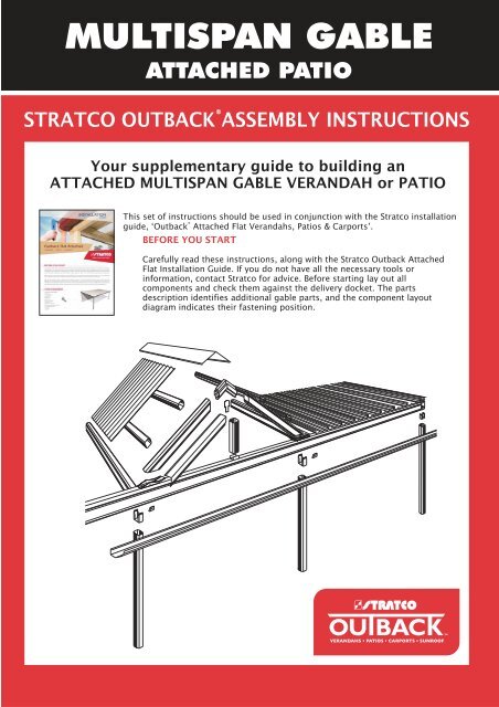 Stratco Carport Instructions - Carports Garages