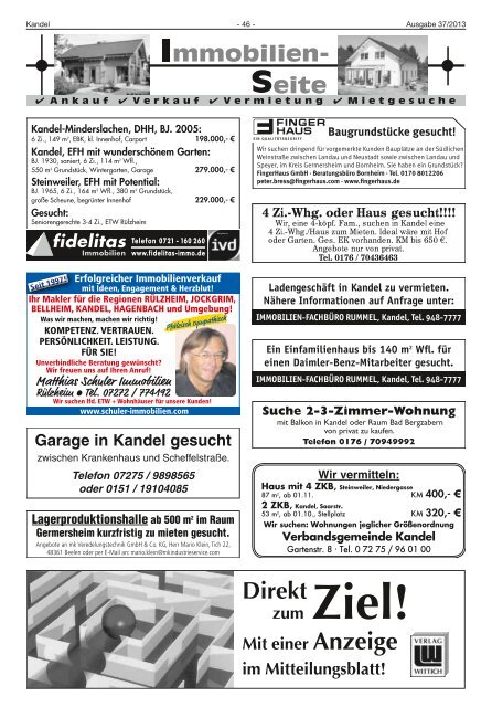 KW 37 - Verbandsgemeinde Kandel