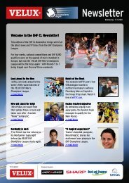Welcome to the EHF CL Newsletter!