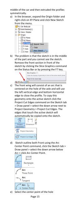 Introduction to Autodesk Inventor for F1 in Schools