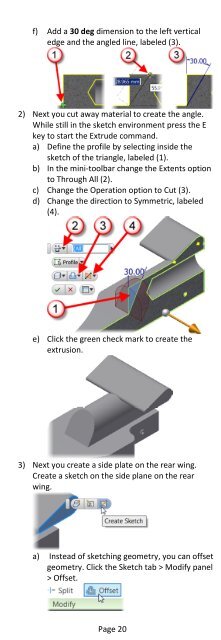 Introduction to Autodesk Inventor for F1 in Schools