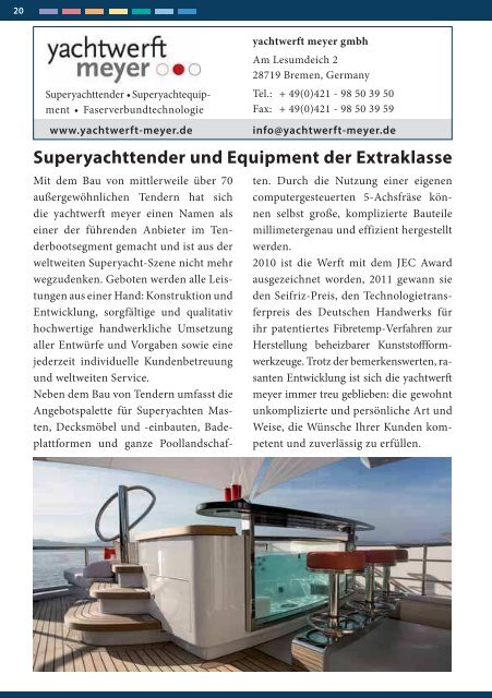 Reckmann Yacht Equipment - Deutsche Yachten