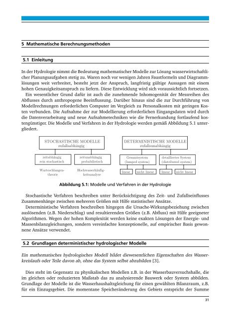 Ingenieurhydrologie I - Institut für Wasserbau und Wasserwirtschaft ...