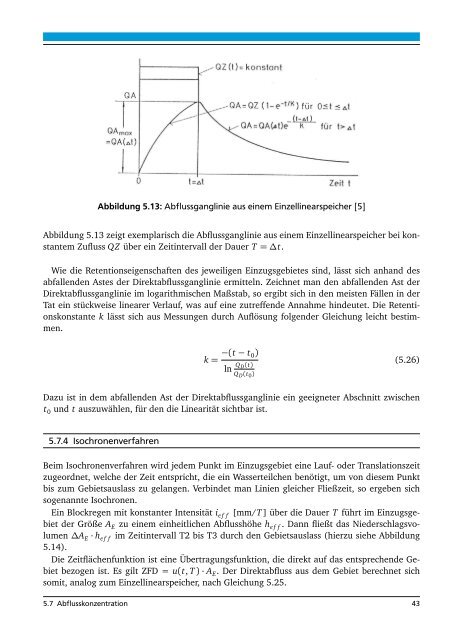 Ingenieurhydrologie I - Institut für Wasserbau und Wasserwirtschaft ...