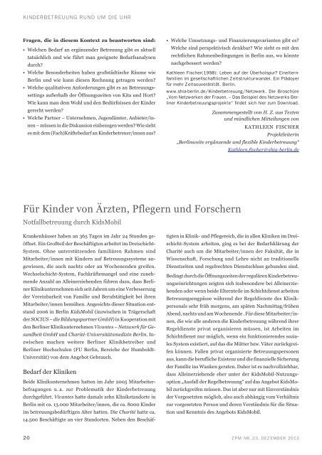 Zeitpolitisches Magazin - Deutsche Gesellschaft für Zeitpolitik
