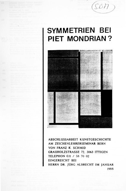 7003 symmetrien bei mondrian?.pdf - franz r. schmid