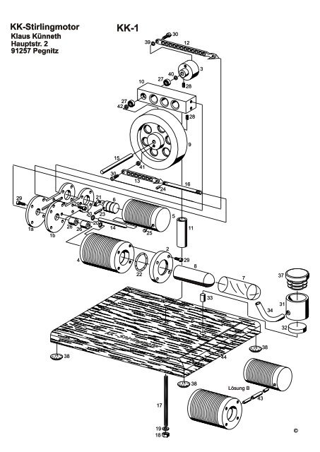 KK-Stirlingmotor