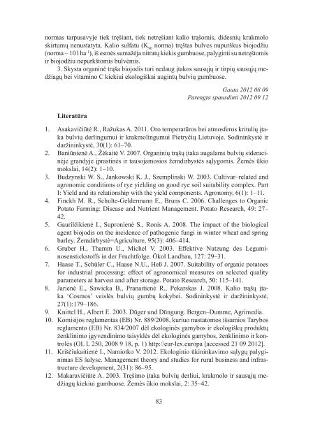 31(1–2) - Sodininkystė ir daržininkystė - Sodininkystės ir ...