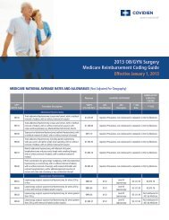 Printable OB/GYN Surgery Medicare Reimbursement ... - Covidien