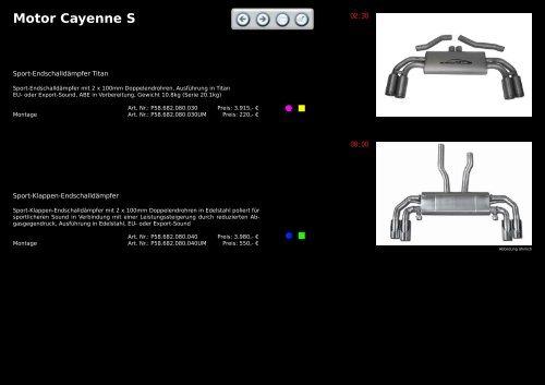 direkt zum speedART Umrüstprogramm - Cayenne ... - Mallorca Cartec