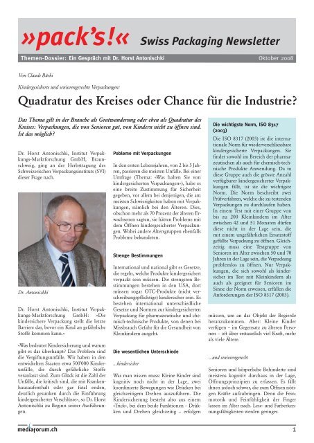 Quadratur des Kreises oder Chance für die Industrie?