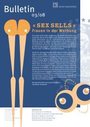 SEX SELLS » Frauen in der Werbung - Frauenzentralen