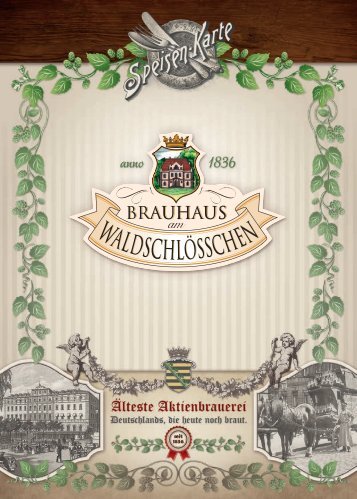 Speisekarte - Brauhaus am Waldschlösschen