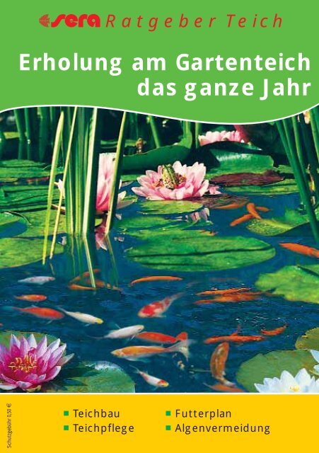 sera Ratgeber Gartenteich.pdf - Aquaristik-Zentrum Innsbruck