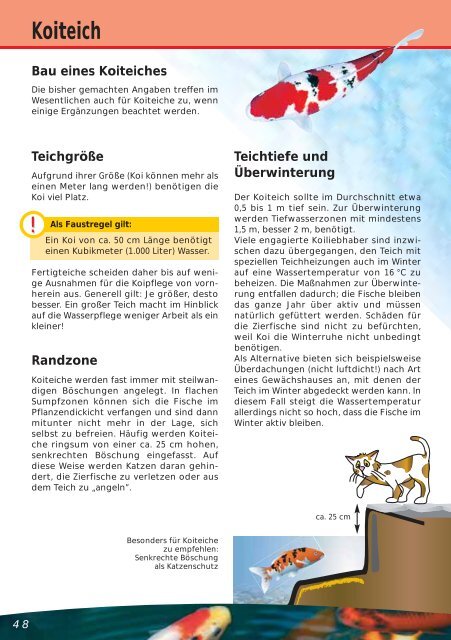 sera Ratgeber Gartenteich.pdf - Aquaristik-Zentrum Innsbruck