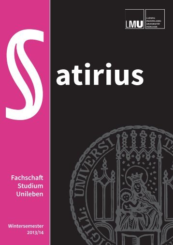 Satirius - Fachschaft Jura - Ludwig-Maximilians-Universität München