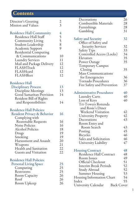 Hallways Handbook - Kent State University