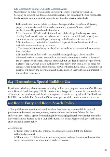 Hallways Handbook - Kent State University