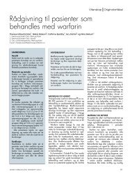 Artikkel som pdf - Norsk Farmaceutisk Tidsskrift