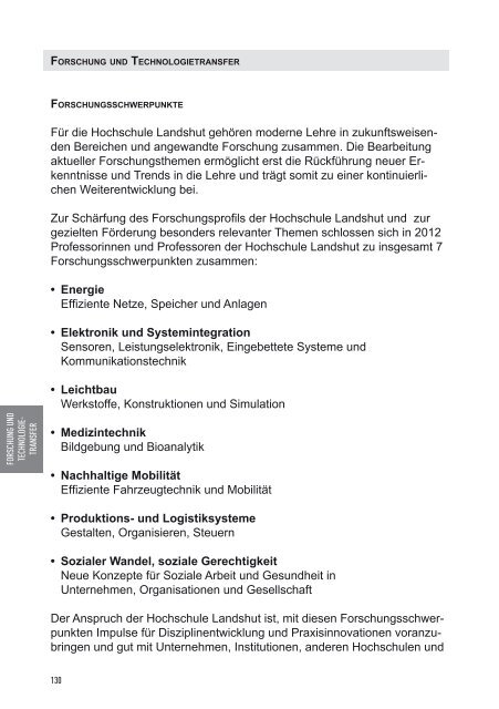 Landshut SS2013 Internet.indd - Hochschule Landshut