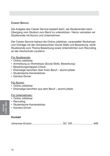 Landshut SS2013 Internet.indd - Hochschule Landshut