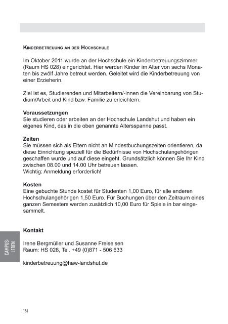 Landshut SS2013 Internet.indd - Hochschule Landshut