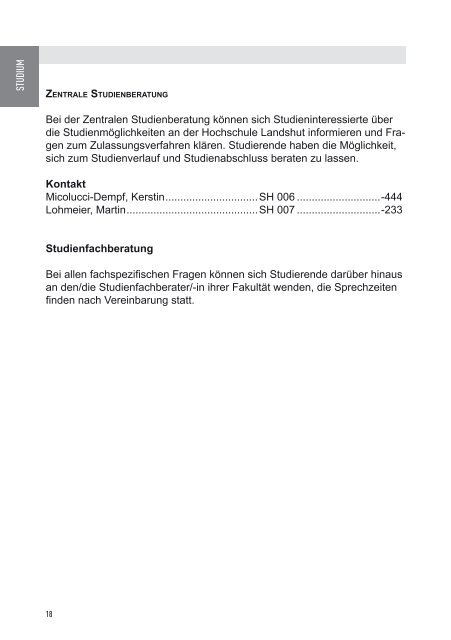 Landshut SS2013 Internet.indd - Hochschule Landshut