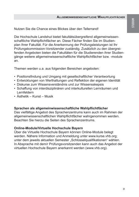 Landshut SS2013 Internet.indd - Hochschule Landshut