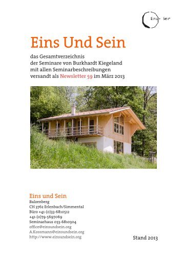 Eins Und Sein - wing tsun KungFu System Schulen Schweiz GmbH