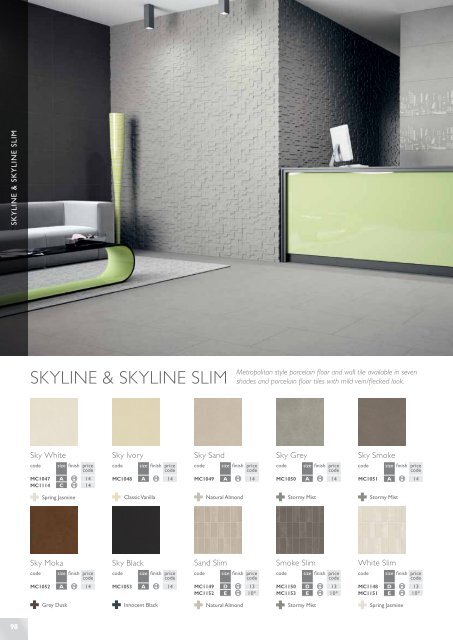 Tile range - Pentagon Tiles