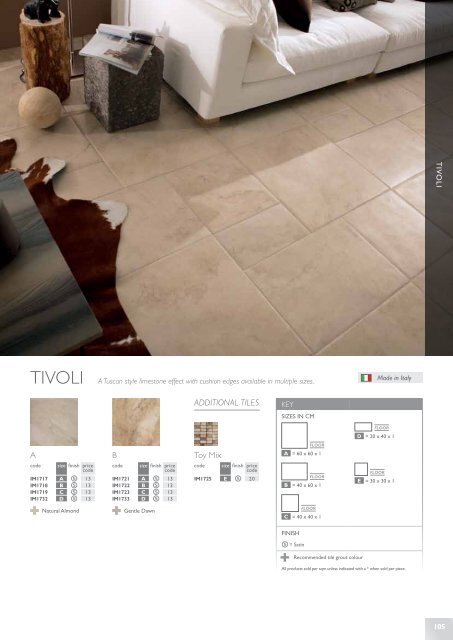 Tile range - Pentagon Tiles