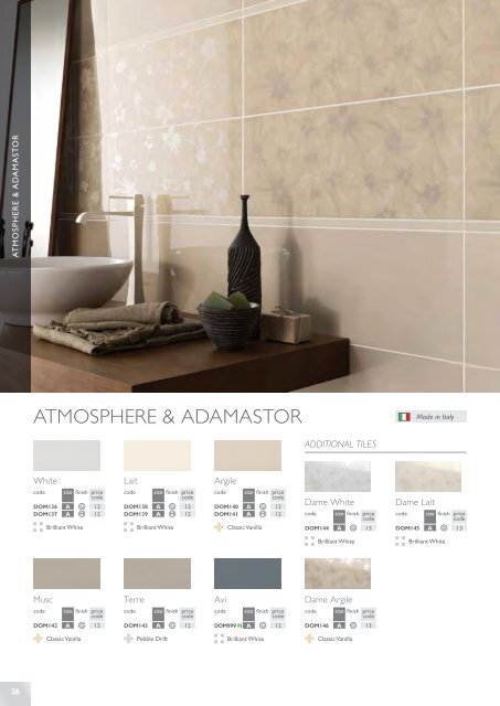 Tile range - Pentagon Tiles