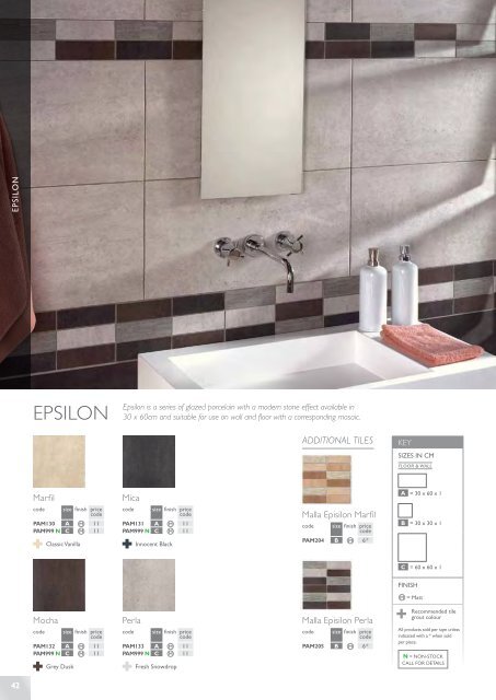 Tile range - Pentagon Tiles