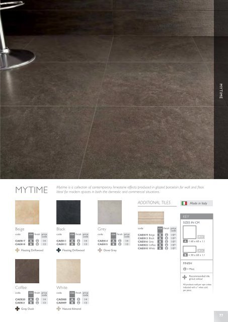 Tile range - Pentagon Tiles