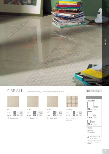 Tile range - Pentagon Tiles