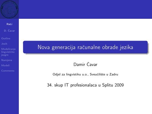 Nova generacija računalne obrade jezika