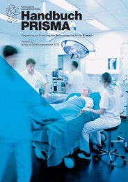 Handbuch PRISMA - Gesundheitsdirektion - Kanton Zürich