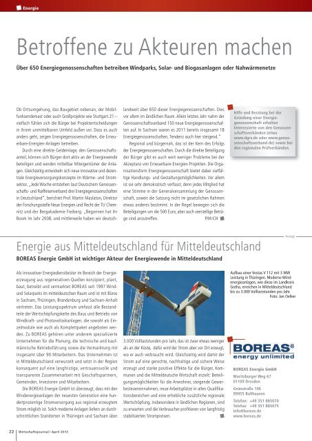 Ausgabe 04/13 - Wirtschaftsjournal