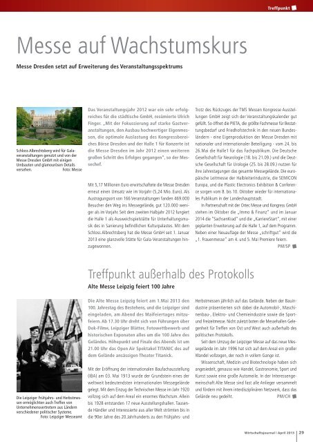 Ausgabe 04/13 - Wirtschaftsjournal