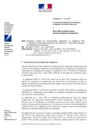 I – Instauration de l'attestation de conducteur Afin de permettre aux ...