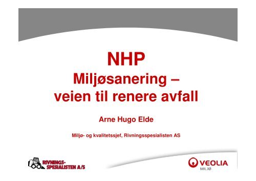 Miljøsanering – veien til renere avfall