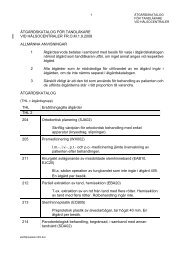 Åtgärdskatalog för tandläkare vid hälsocentraler 1.9.2008