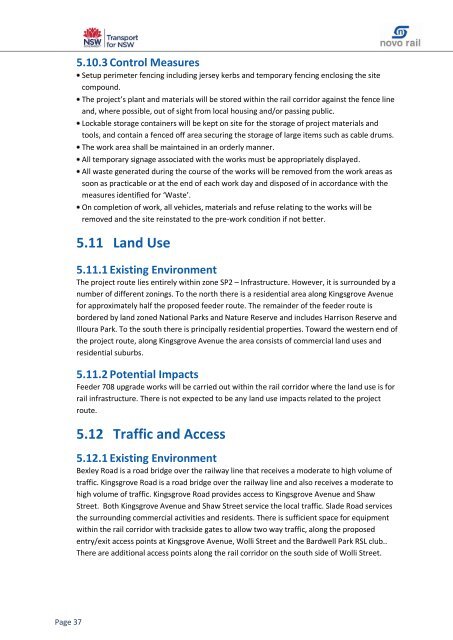 Kingsgrove to Earlwood Rail Electricity Supply REF (pdf 1.6MB)