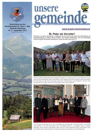 GemeindezeitungAusgabe22013.pdf - Marktgemeinde St. Peter am ...