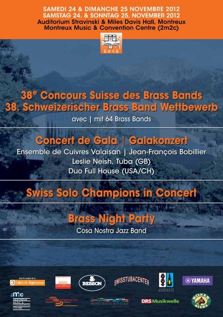 Swiss Solo Champions in Concert Brass Night Party - SBBV